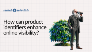 How can product identifiers enhance online visibility?